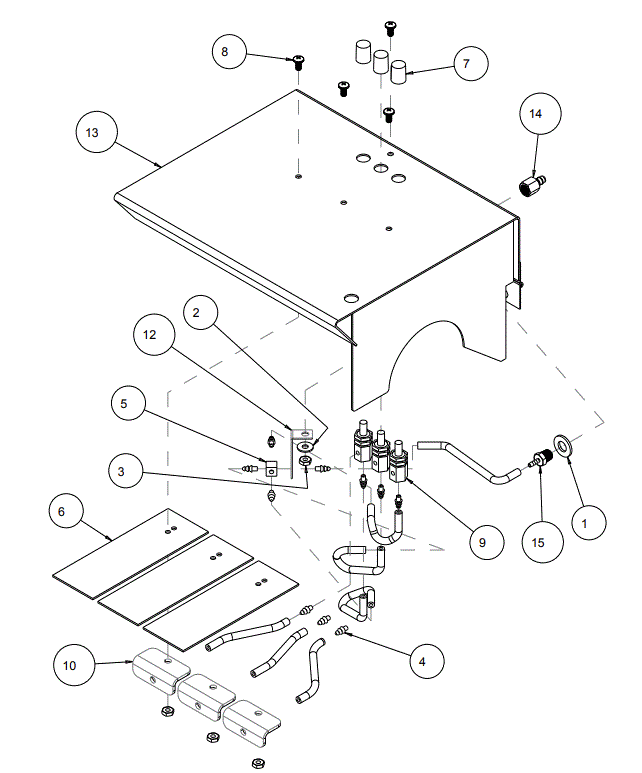Section 05 Diagram and Parts List for GP6-6 170553 MK Diamond Workbench